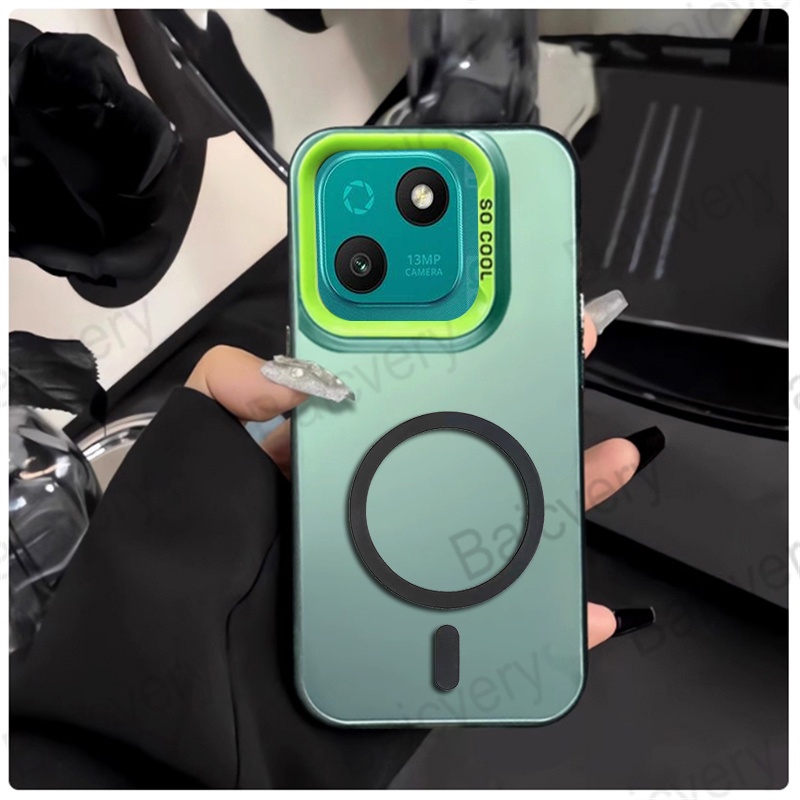 สําหรับ Wiko T10 4G แฟชั่น IMD ปลอกแม่เหล็กสติกเกอร์สําหรับ Wiko T10 4G