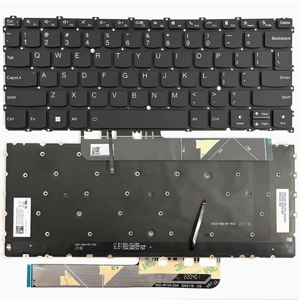 US สําหรับLenovo YOGA 6 13ALC7 YOGA 6 13ABR8 YOGA 6 13ALC8 YOGA 6 13ARE08 ThinkBook K3-ACN 2022 13s 