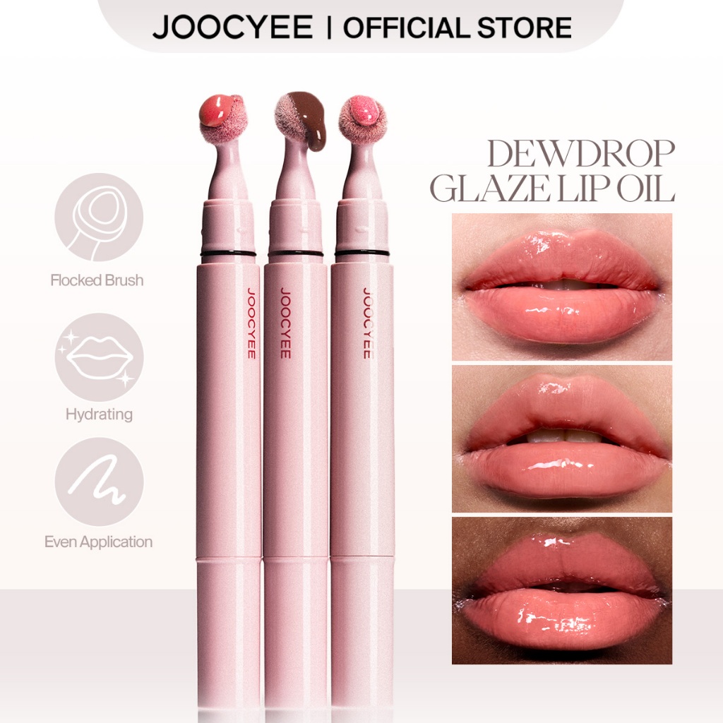 Joocyee DEWDROP GLAZE LIP OIL High-shine Hydrating Cooling Sensation
