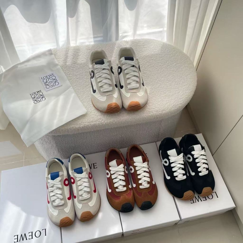 ใหม่รองเท้าผ้าใบด้านล่างแบนเฉียงไม่มีกล่อง - 35-42