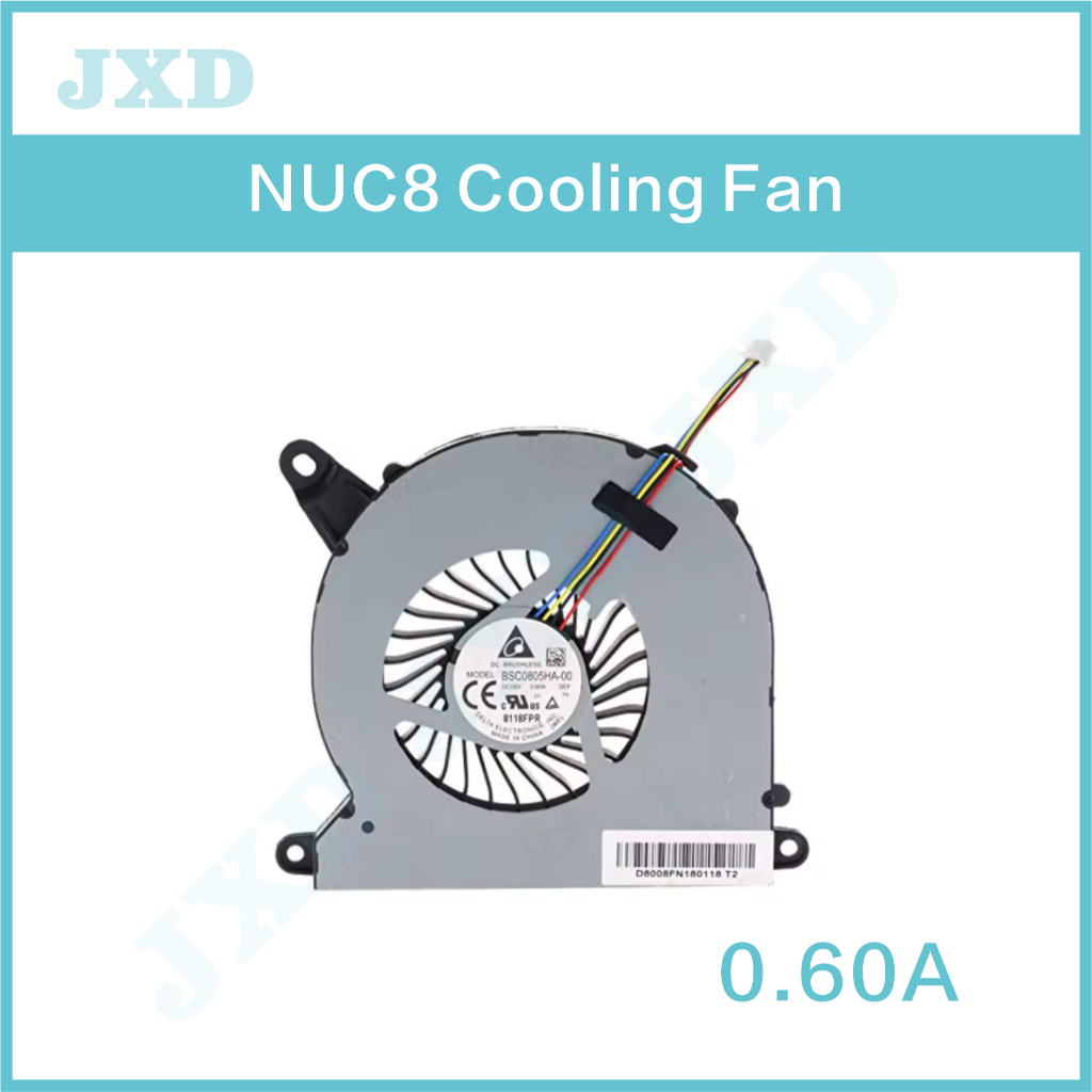 พัดลมคอมพิวเตอร์ใหม่สําหรับ Intel NUC8i7BEH NUC8i5BEH NUC8i3BEH NUC8 I3 I5 I7 Mini PC CPU พัดลมระบาย