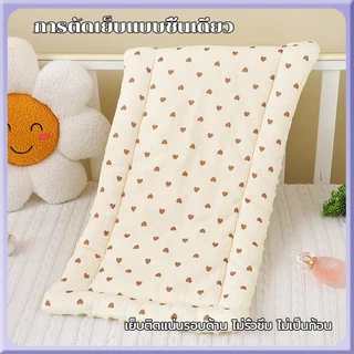 นอนเด็ก ที่นอนพกพา 35*75/90*50/100*60cm ซมที่นอนเด็กอนุบาล ที่นอนเด็ก ผ้าฝ้าย ซักทําความสะอาดได้