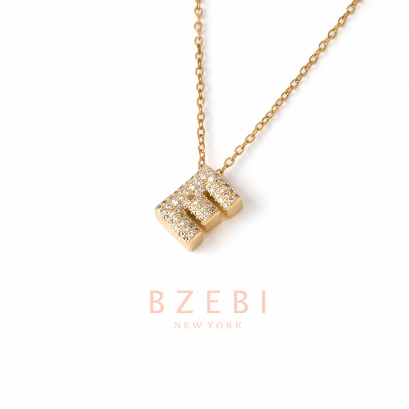 Bzebi สร้อยคอสแตนเลส จี้ชุบทอง 18เค สร้อยคอสไตล์เกาหลี ป้องกันสนิม เครื่องประดับแฟชั่น ผู้หญิง เครื่องประดับพรีเมี่ยม ไม่ซีดจาง ใส่อาบน้ําได้ 1556n ราคา ถูกที่สุด ดีลบีเคเค แกลเลอรีภาพที่ 7