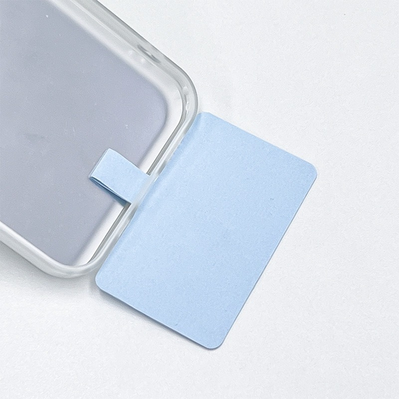 สีสันแขวนคลิปการ์ดบางเฉียบโทรศัพท์มือถือเชือกเส้นเล็กป้องกันการสูญหายสลิงทนทานชิ้นแพทช์ - รูปที่ 6