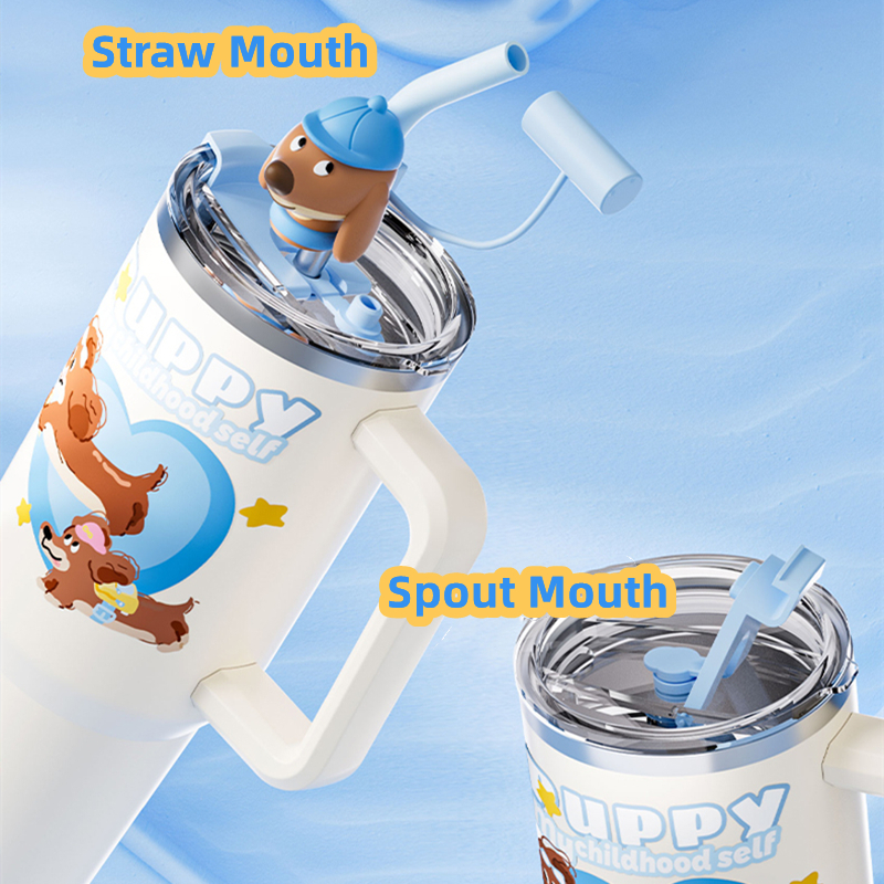 Diller Tumbler กระติกน้ําร้อนและเย็น Double Layer ขวดน้ําฉนวนสแตนเลสฟาง保温壶 1200ml - รูปที่ 4