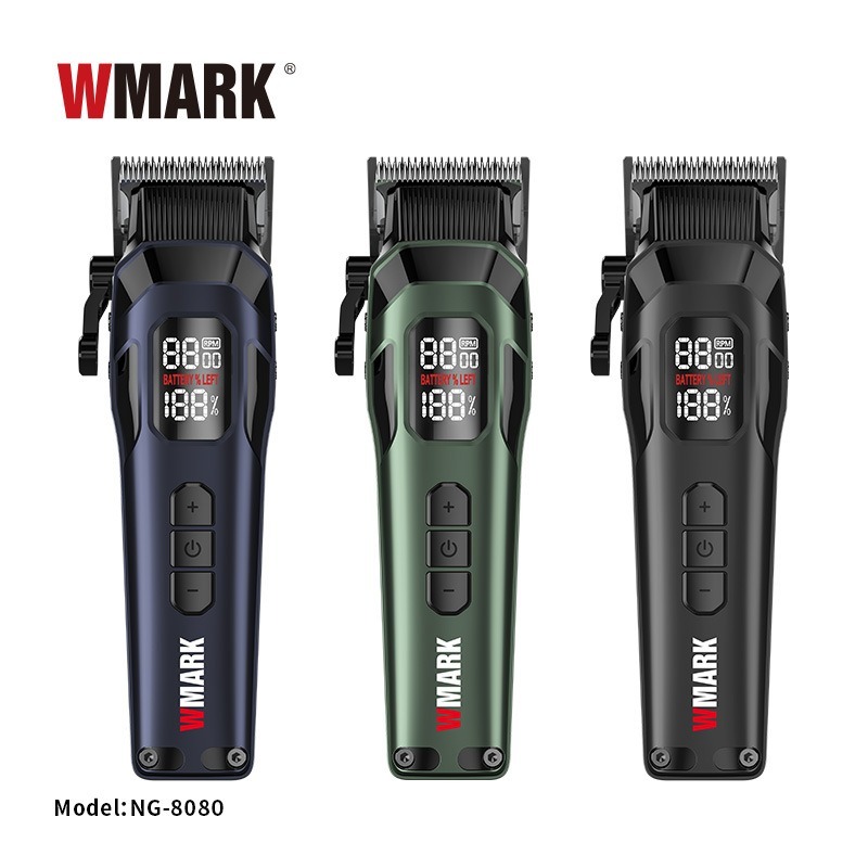 WMARK NG-8080 ร้านตัดผมร้านทําผมปัตตาเลี่ยนมืออาชีพ 7000-9000RPM