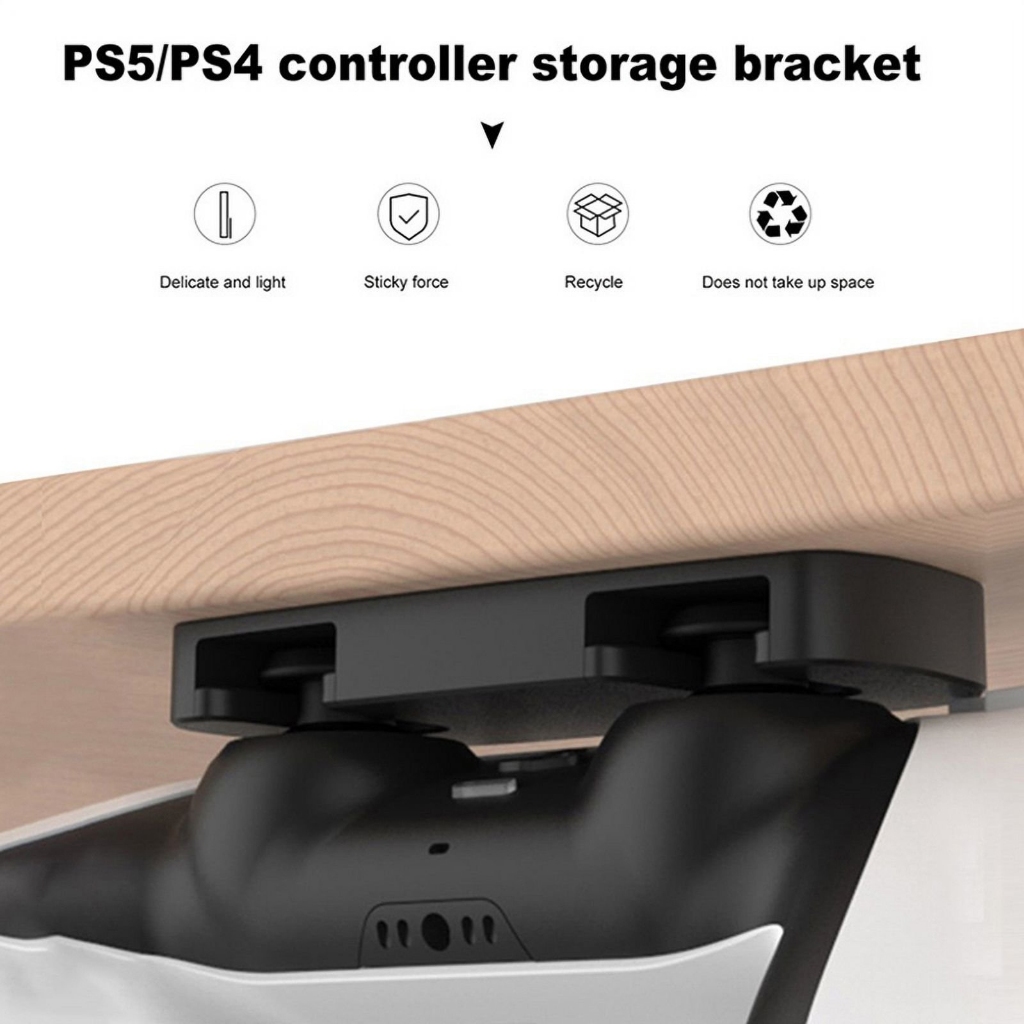 1 PC แขวนแขวนสําหรับ PS5/PS4 Controller แขวนขาตั้ง Gamepad Hook Holder อุปกรณ์เสริมเกม ABS Storage Rack