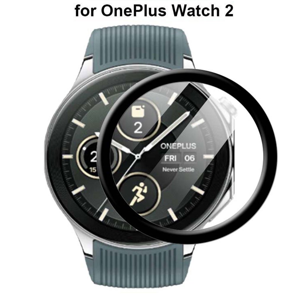 3d ฟิล์มกันรอยหน้าจอโค้งสําหรับ OnePlus Watch 2 Ultra-HD Full Coverage ป้องกันฟิล์มป้องกันรอยขีดข่วน