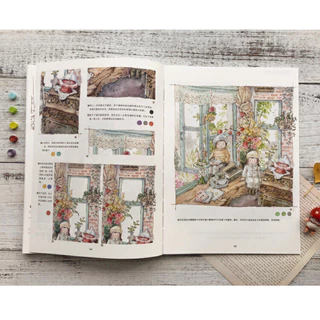 Manga Book Drawing ภาพวาดสีน้ํา หนังสือเรียนกวดวิชา Painting Book Hand-painted Baseball Sketchbook Kids Art Comics Decollenger Silver Pointer "Cur