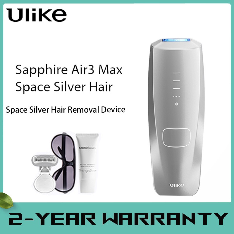 Ulike Air3max อุปกรณ์กําจัดขนจุดเยือกแข็ง Sapphire ไม่เจ็บปวดสําหรับพื้นที่ส่วนตัว ใต้วงแขน และทั้งร