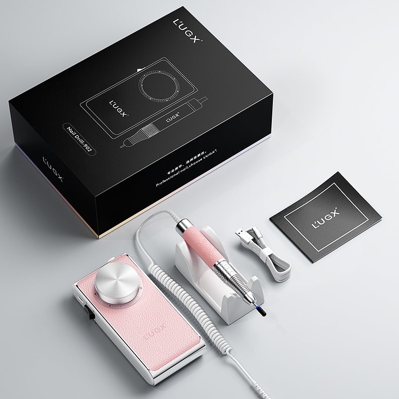 พร้อมส่ง เครื่องเจียร์เล็บ LG-902 L'UGX Nail Drill 4สี สีให้เลือก 30,000rpm. 24w. เครื่องเจียแบบพกพา ชาร์จไฟได้ - รูปที่ 4