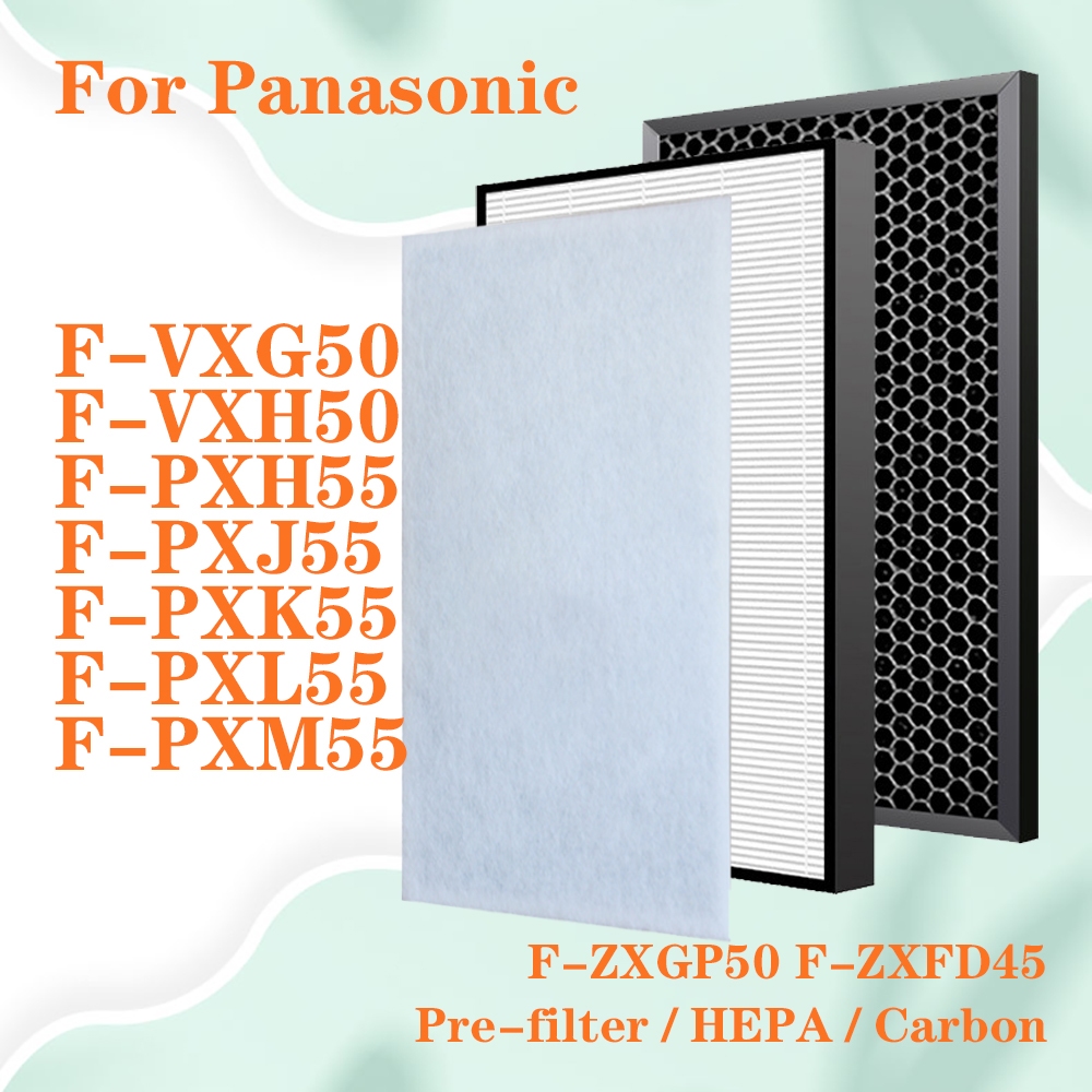 สําหรับเครื่องฟอกอากาศ Panasonic F-VXG50 F-VXH50 F-PXH55 F-PXJ55 F-PXK55 F-PXL55 F-PXM55 F-VX50EB F-