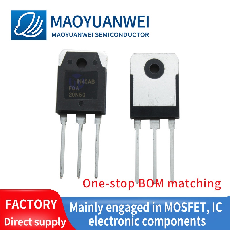 10pcs 20N50 25N50 30N60 TO-3P FHA20N50 FHA25N50 FHA30N60 CS20N50 Plug-In Field Effect Tube 20A/25A/3