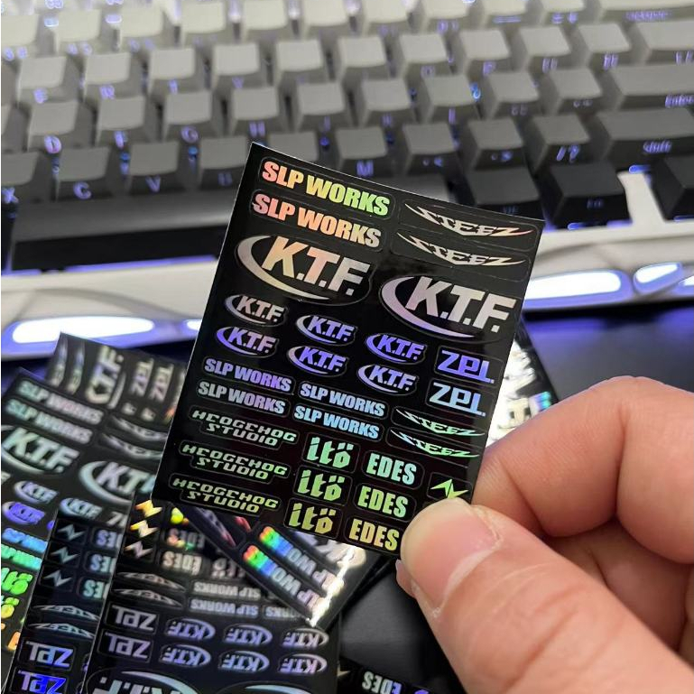 Ktf สติกเกอร์ ลายเม่น zpi dava ito ใช้กับล้อหมุนน้ําได้