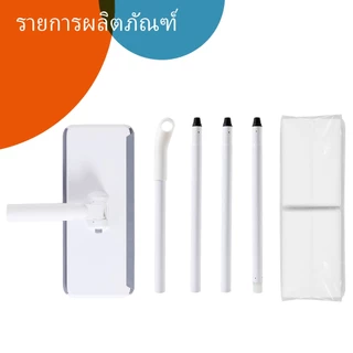 BOOMJOY ไม้ถูพื้นขี้เกียจเปลี่ยนผ้าอัตโนมัติมัลติฟังก์ชั่น, ไม้ถูพื้นสกปรกแบบใช้แล้วทิ้งแบบไม่ต้องสัมผัส, ไม้ถูพื้นแบบเรี เหมาะสำหรับครอบครัวที่มีสัตว์เลี้ยง