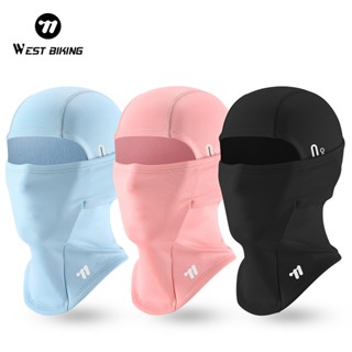 WEST BIKING หน้ากากคลุมหน้าแบบเต็มหน้าสำหรับเด็ก กันลม อบอุ่…