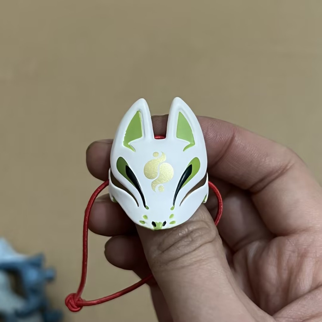 Sk JAPAN Fox Mask and Fox Japanese Traditional Mask Nesuke Gashapon Ready Stock Nendoroid Japanese V