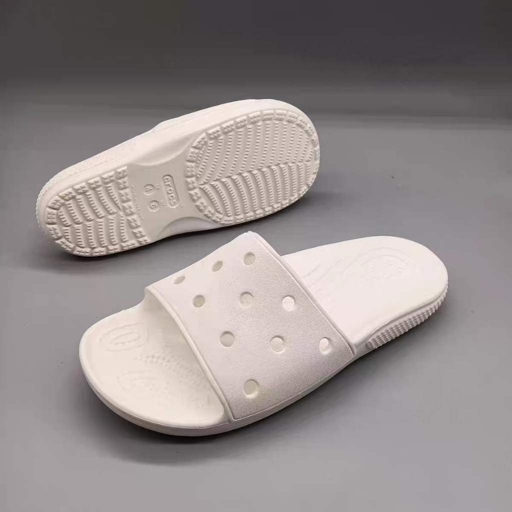 CROCS จระเข้ รองเท้าแตะคลาสสิกรองเท้าแตะ จระเข้ เหมาะสําหรับผู้ชายและผู้หญิงรองเท้าแตะกลางแจ้งรองเท้าแตะในร่ม
