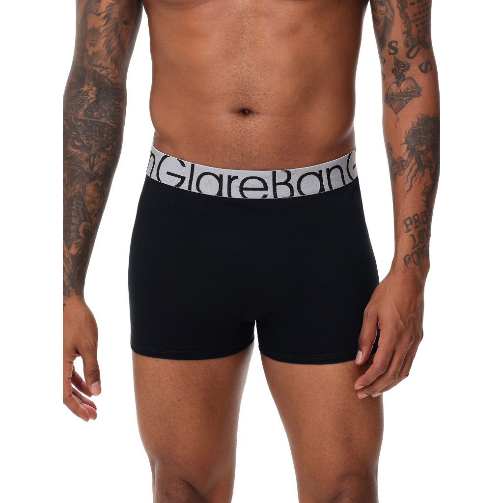 ลด 50% เวลาจํากัด!ผู้ชาย3แพ็คจัดส่งฟรีกางเกงบ็อกเซอร์ผ้าฝ้ายแท้ไม่ดัดผมระบายอากาศดูดซับเหงื่อสบาย