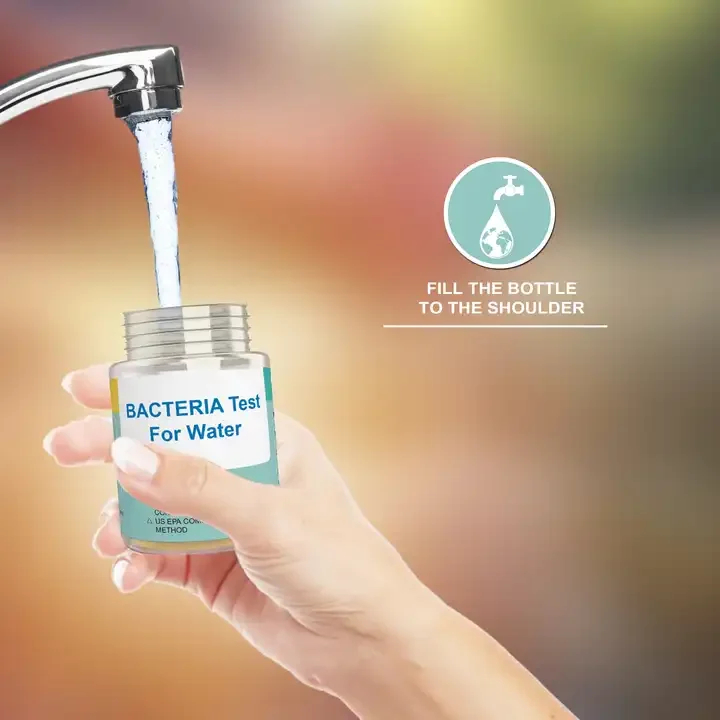 ชุดทดสอบแบคทีเรียสําหรับน้ําดื่มแบคทีเรียในน้ํา อุปกรณ์ทดสอบขั้นตอนเดียว E.Coli และ Coliform - รูปที่ 3