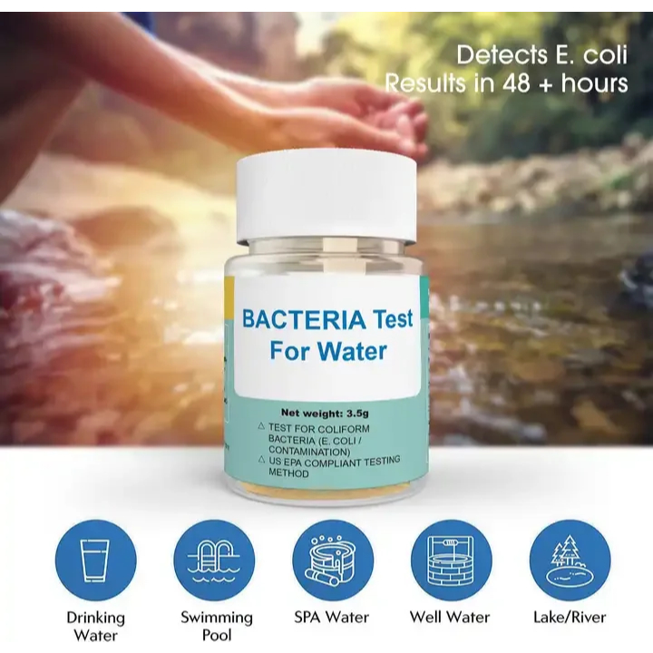 ชุดทดสอบแบคทีเรียสําหรับน้ําดื่มแบคทีเรียในน้ํา อุปกรณ์ทดสอบขั้นตอนเดียว E.Coli และ Coliform - รูปที่ 6