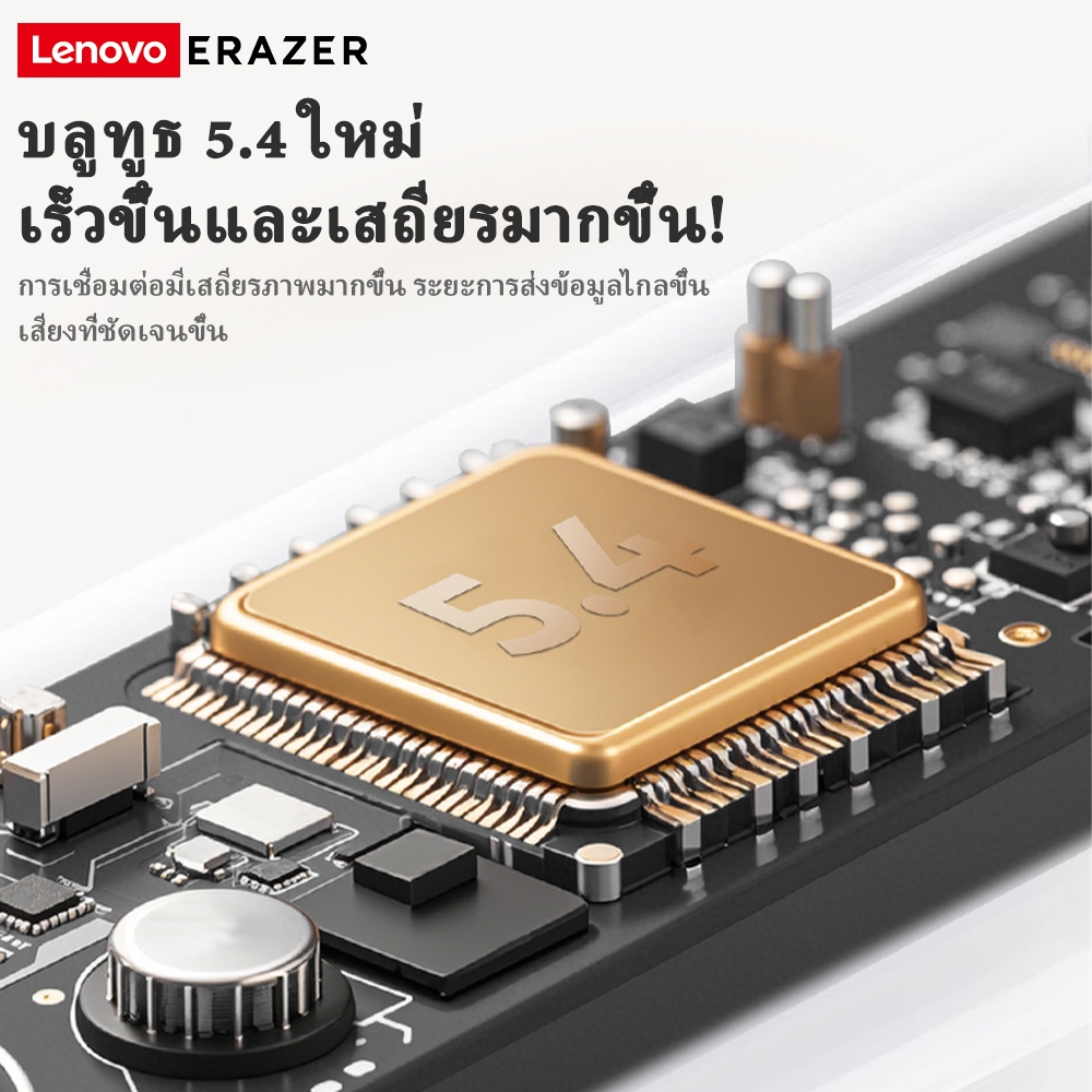 【Free GIFT】Lenovo Erazer XT89 PRO AI สมาร์ทการแปลแบบเรียลไทม์ชุดหูฟังบลูทูธชุดหูฟังสําหรับเล่นเกม TWS หูฟังตัดเสียงรบกวนไร้สาย