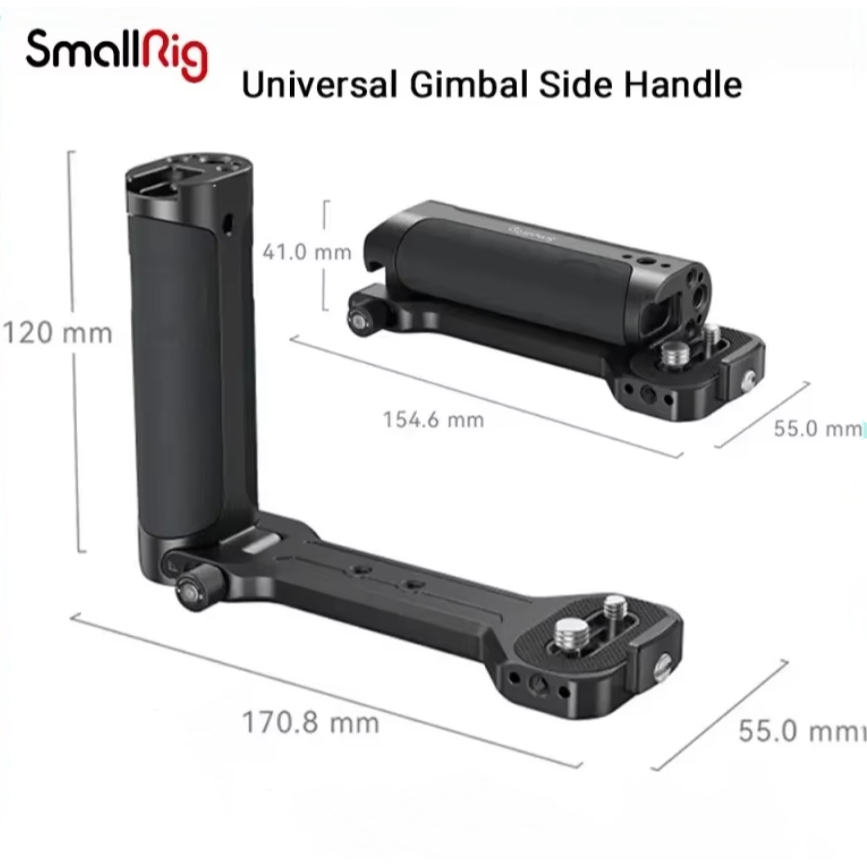 Smallrig RoninS ที่จับด้านข้างสําหรับ DJI Ronin-S / SC Zhiyun Crane 2 / V2 & Moza Air 2 / AirCorss 2 Gimbals W/ Cold Shoe Mount 2786C