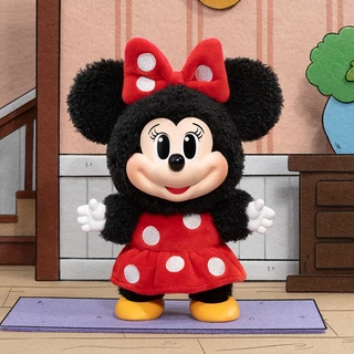 POP MART Mickey Family Cute Together พวงกุญแจซีรีส์ตัวเลข