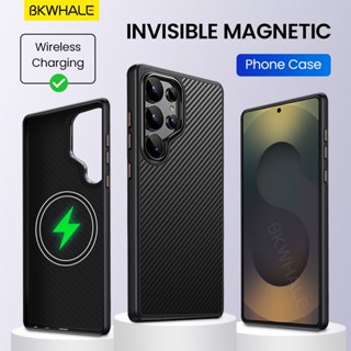 BKWHALE เคสโทรศัพท์แม่เหล็กที่มองไม่เห็นสําหรับ Samsung Gala…
