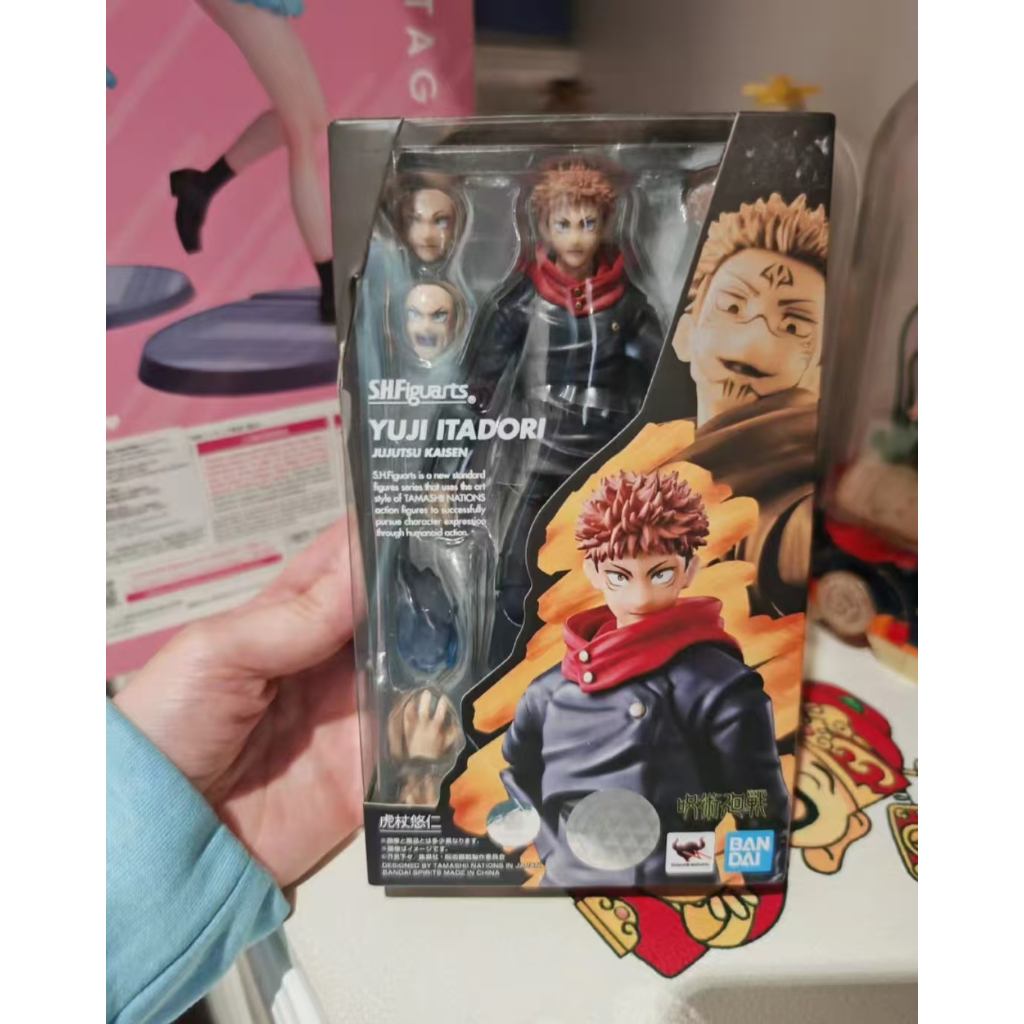 ของแท้ Bandai SHF Jujutsu Kaisen Yuji Tiger Boy Action Figure