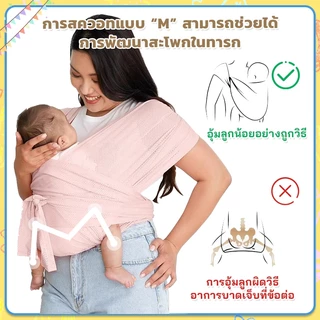 เป้อุ้มเด็ก ผ้าอุ้มเด็ก ผ้าอุ้มเด็กแรกเกิด ออกแบบตามสรีรศาสตร์ 0-36 เดือน สลิงห่อตัว ระบายอากาศ มัลติฟังก์ชั่น เป้ ปรับได้ ให้นมบุตร สะดวก เดินทาง มัลติฟังก์ชั่น เป้