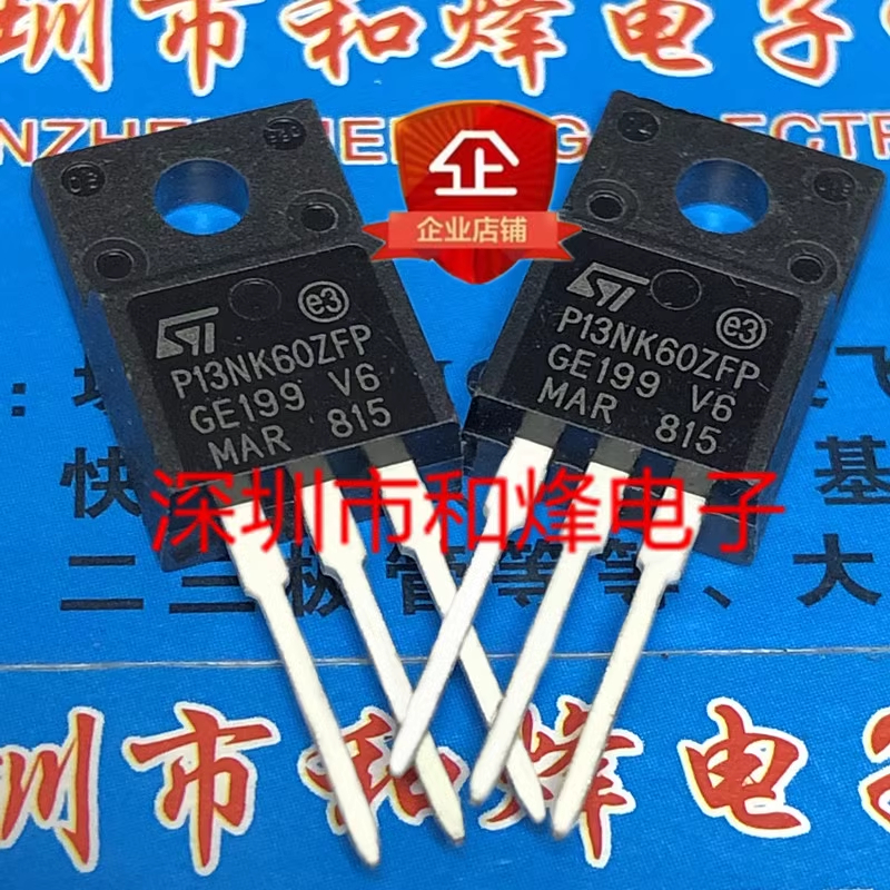 1-5pcs P13NK60ZFP P4NB80FP P75NF75ZFP P7NK80ZFP P9NK70ZFP P11NM60FP P11NK40ZFP TO-220F MOSFET เดิมยี