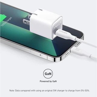 ANK USB C GaN Charger 30W 511 Charger (Nano 3) PIQ 3.0 Folding PPS Fast Charger