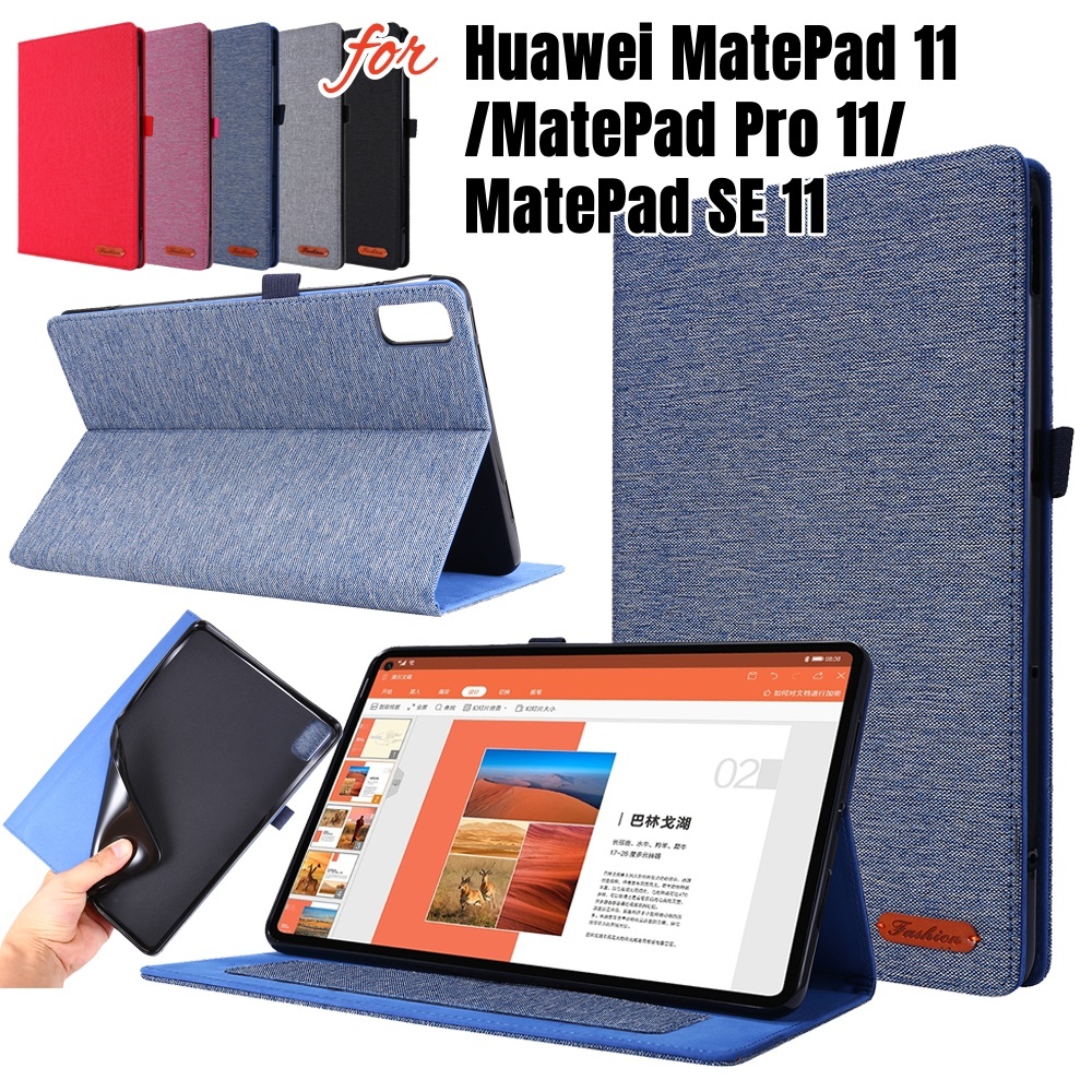 สําหรับ Huawei MatePad 11/MatePad Pro 11/MatePad SE 11 2024 แท็บเล็ตซองหนัง PU