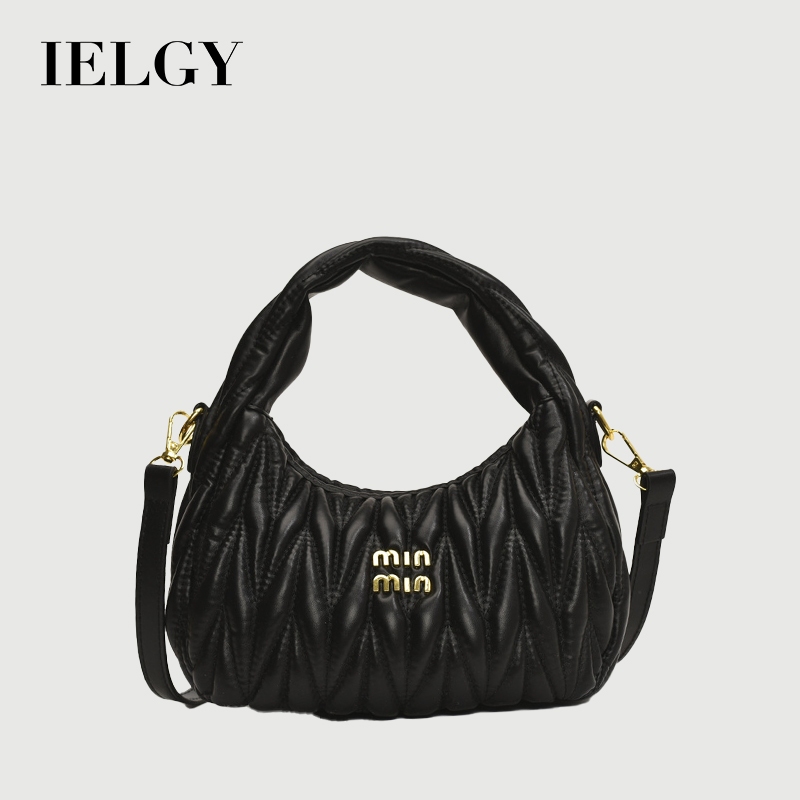 IELGY กระเป๋าเมฆจีบกระเป๋าสะพายข้างแบบพกพาทุกการแข่งขันกระเป๋าสะพายข้างเดียว