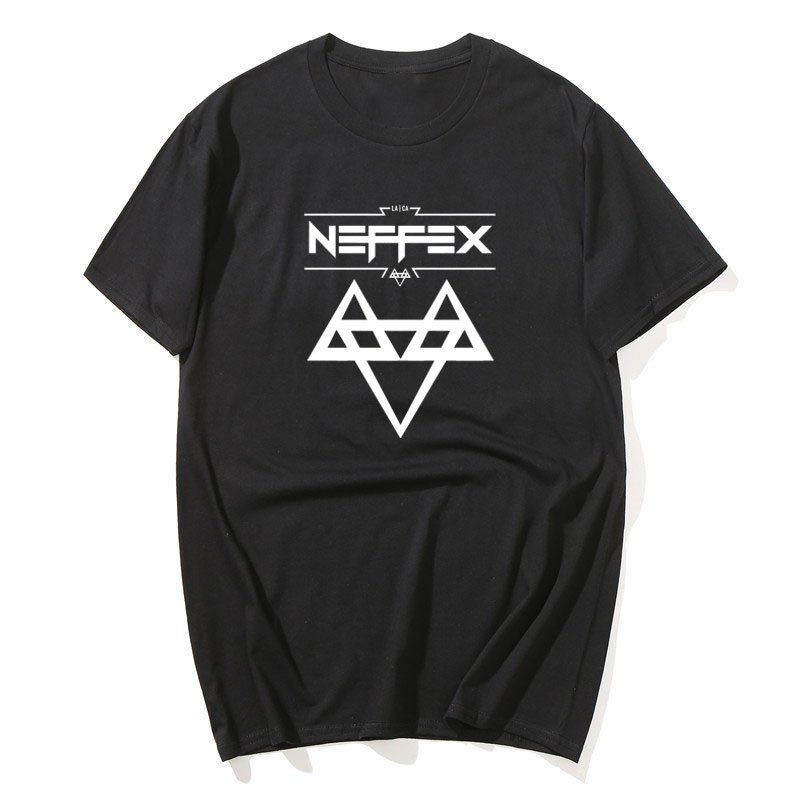 เสื้อยืดผู้หญิง Unisex tees top Men NEFFEX 2 โลโก้สีขาวเสื้อผ้าบุรุษใหม่ใน tops & tees แขนสั้น heavy