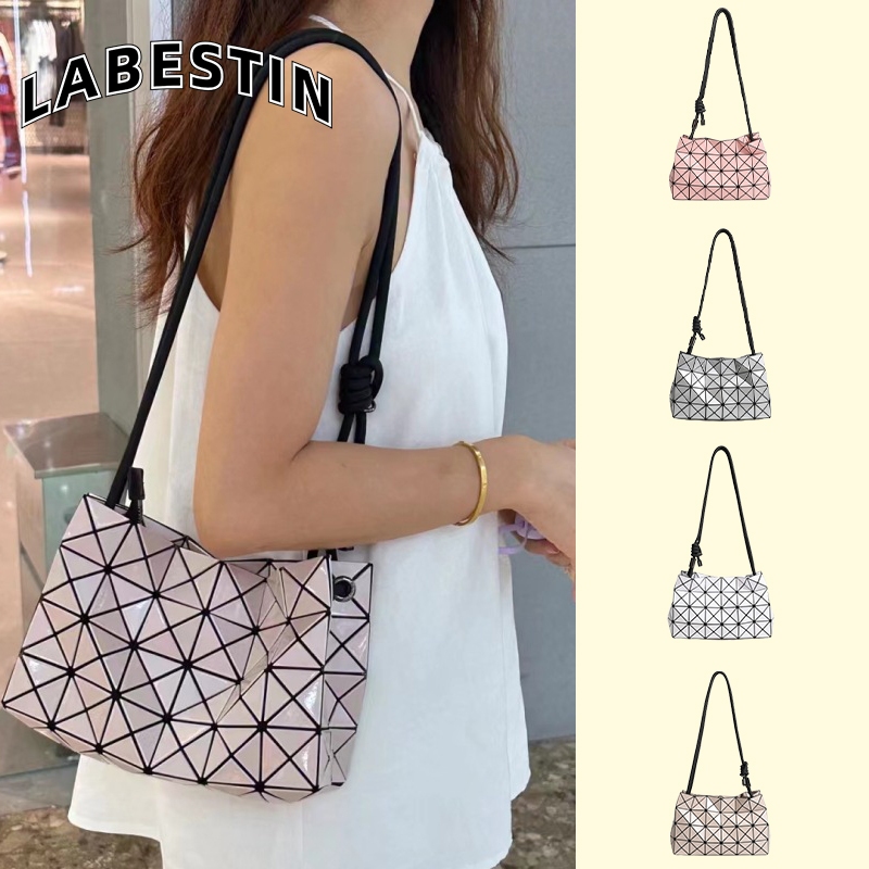 LABESTIN กระเป๋าสตรีใหม่สายรัดเพชรหนึ่งไหล่ crossbody ใต้วงแขนหมอนกระเป๋า