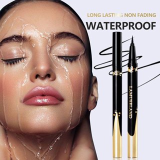 LAMUSELAND Wholesale  ปากกาอายไลเนอร์สีดําเซ็กซี่ laqudi # l…