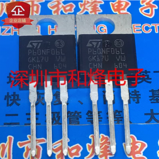 1-5pcs P60NF06L 10N60M2 P10NK60 P12PF06 P90NF03L P5NB80 P9NB60 P6NK90Z TO-220 MOSFET แบรนด์เดิมใหม่