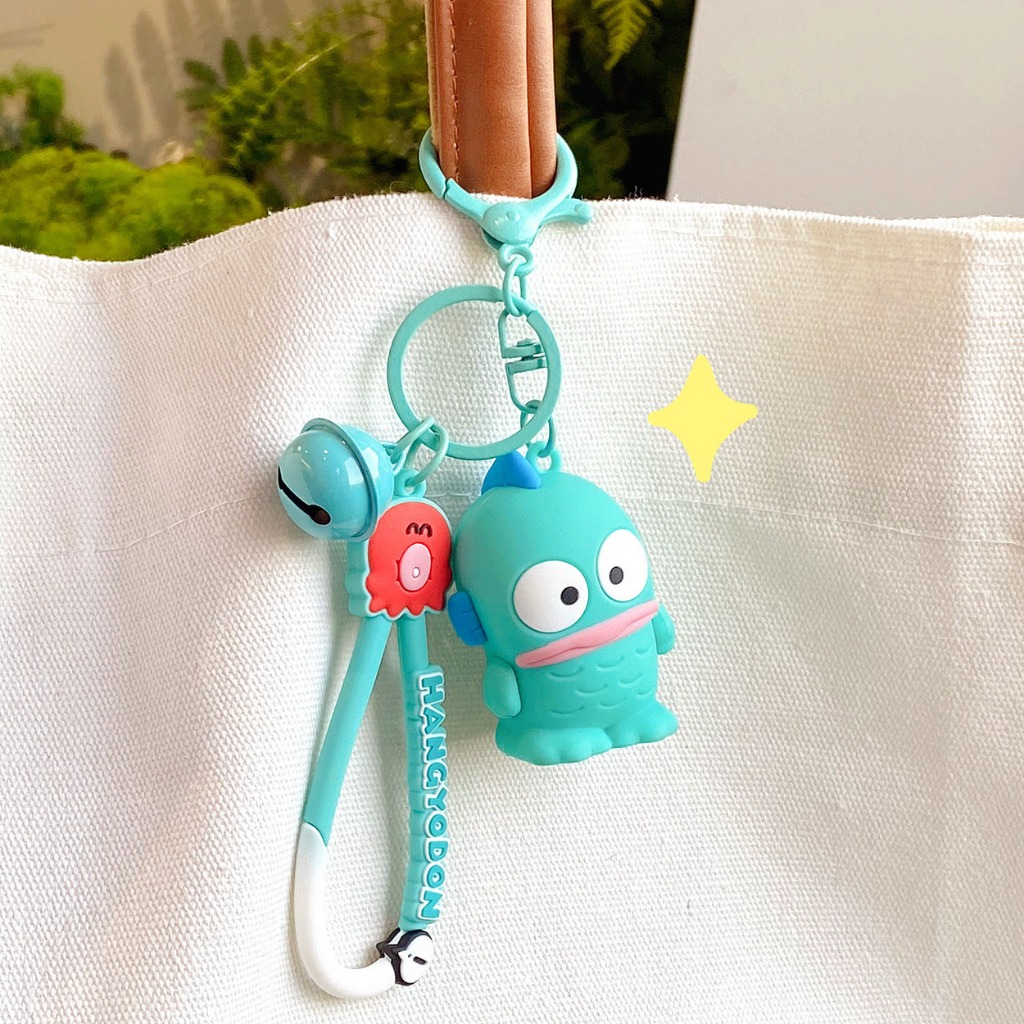 จี้พวงกุญแจตุ๊กตาไอศกรีม Sanrio ของแท้ พวงกุญแจของขวัญ พร้อมส่ง