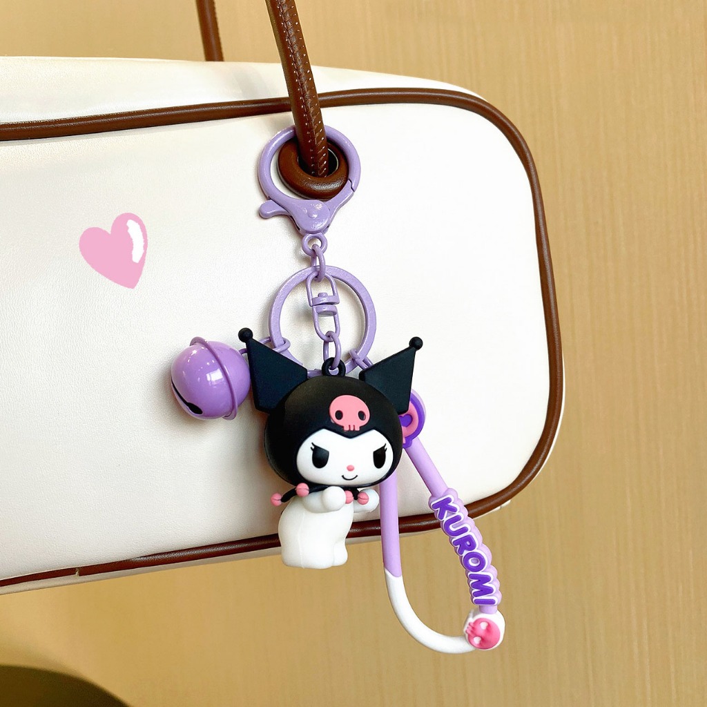 จี้พวงกุญแจตุ๊กตาไอศกรีม Sanrio ของแท้ พวงกุญแจของขวัญ พร้อมส่ง