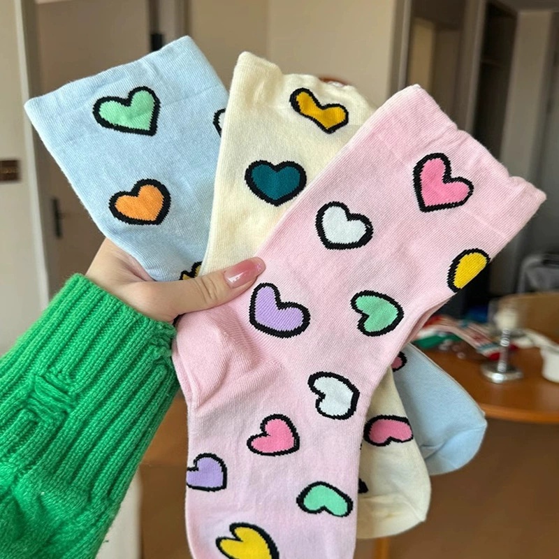 D150 Colourful love socks