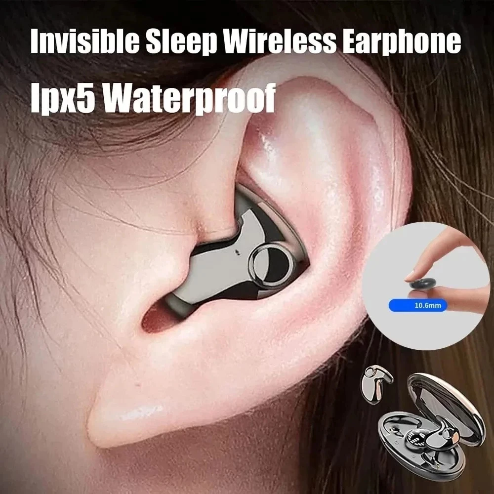 TWS หูฟัง Bluetooth 5.3 IPX7 ANC HiFi มีไมค์ thumbnail 4