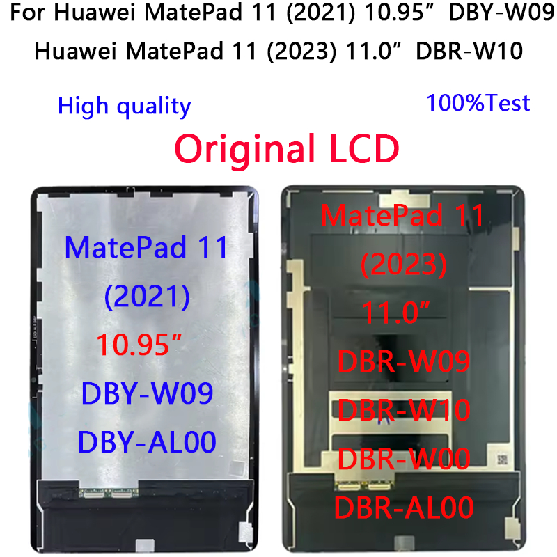 สําหรับ Huawei MatePad 11 2021/2023 จอแสดงผล LCD Touch Screen Digitizer Assembly DBY-W09 DBY-AL00 DB