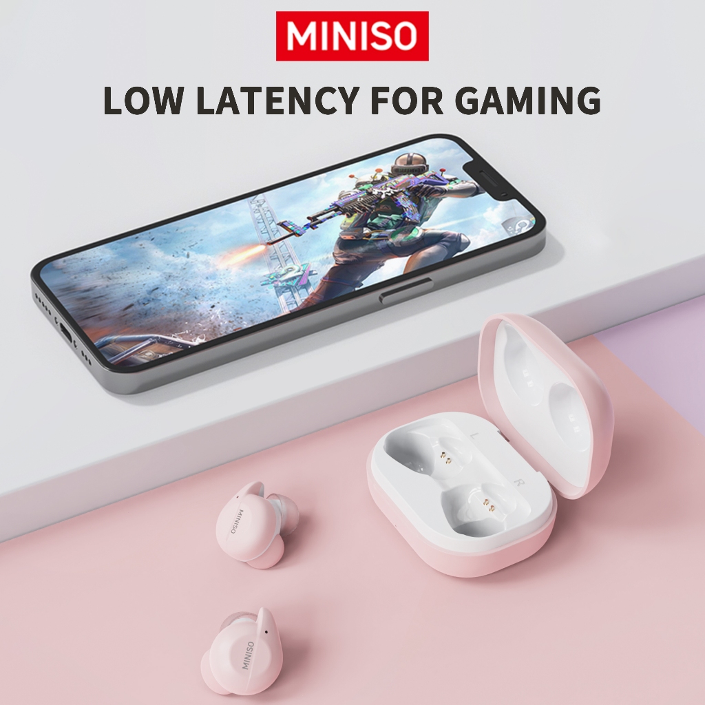 MINISO X51หูฟังนักแปล หูฟังบลูทูธ In-ear หูฟังไร้สาย เสียงคุณภาพสูง บลูทูธ 5.3 ความหน่วงต่ำ โทรแบบ HD ขนาดกะทัดรัดและพกพาสะดวก หูฟังแบบอินเอียร์เดี่ยวและคู่ ระบบสัมผัสไร้สาย