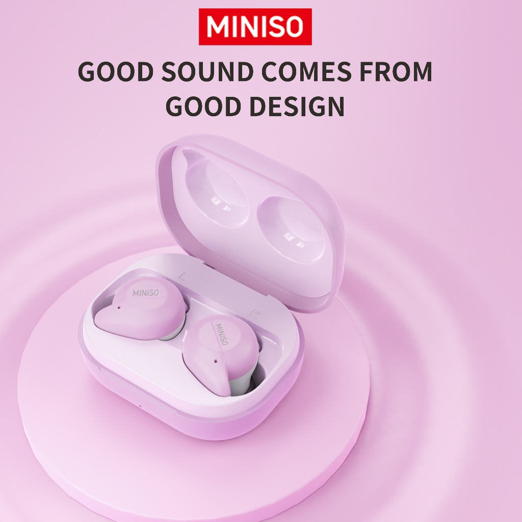 MINISO X51หูฟังนักแปล หูฟังบลูทูธ In-ear หูฟังไร้สาย เสียงคุณภาพสูง บลูทูธ 5.3 ความหน่วงต่ำ โทรแบบ HD ขนาดกะทัดรัดและพกพาสะดวก หูฟังแบบอินเอียร์เดี่ยวและคู่ ระบบสัมผัสไร้สาย