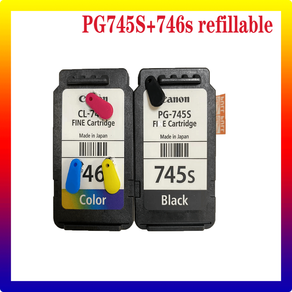 745s 746s PG745 CL746 สําหรับตลับหมึก canon PG 745 CL 746 สําหรับ Pixma MG2470 MG2570 MG2970 IP2870 