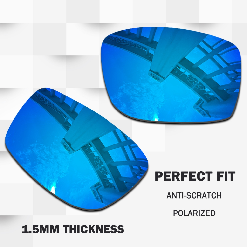 เลนส์เปลี่ยน POLARIZED 1.5 มม. สําหรับแว่นกันแดด Oakley Gibston OO9449 61 มม. ป้องกันรอยขีดข่วนและทน