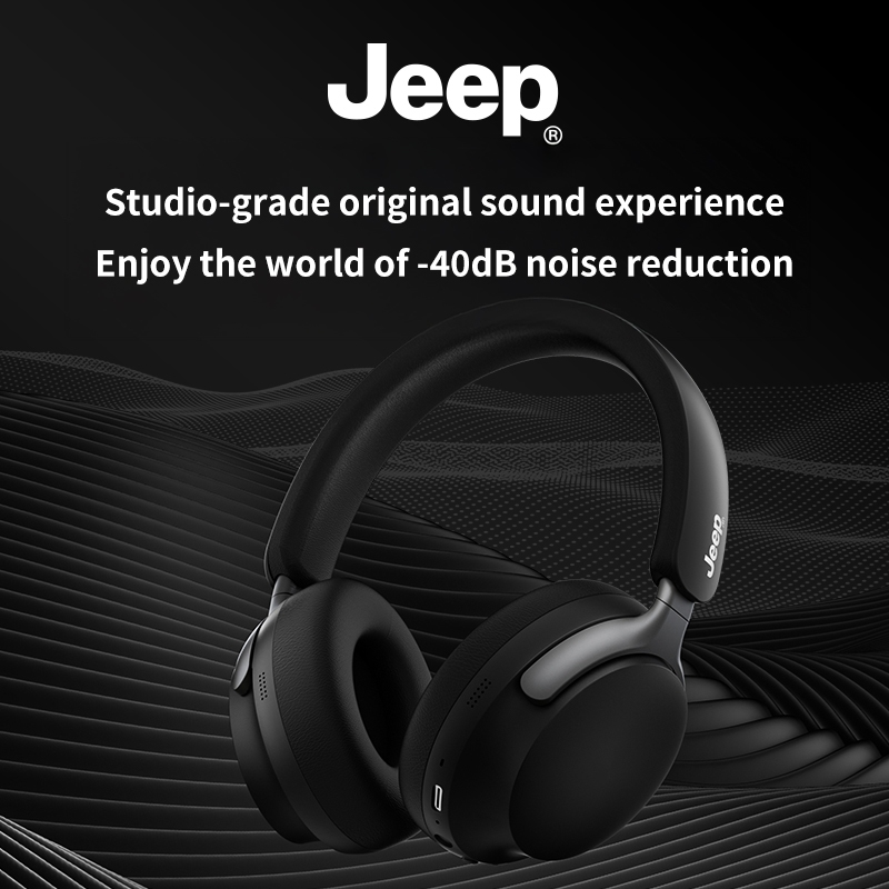 Jeep EW123 หูฟังครอบหู ไร้สาย 5.4 เสียงดี ดีเลย์ต่ำ หูฟังตัดเสียงรบกวน แบตอึด สําหรับ เล่นเกม