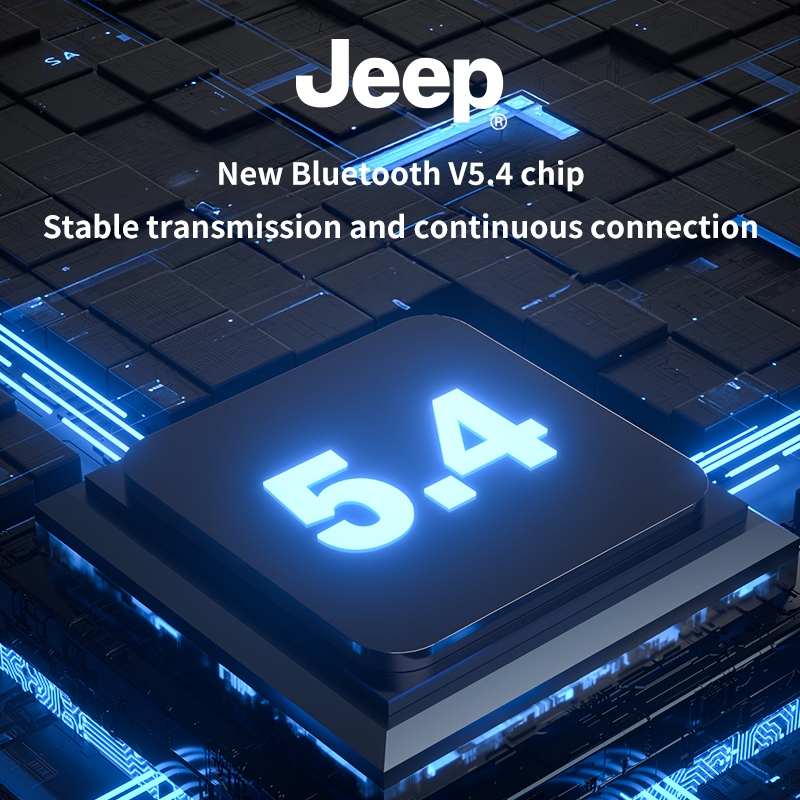 Jeep EW123 หูฟังครอบหู ไร้สาย 5.4 เสียงดี ดีเลย์ต่ำ หูฟังตัดเสียงรบกวน แบตอึด สําหรับ เล่นเกม